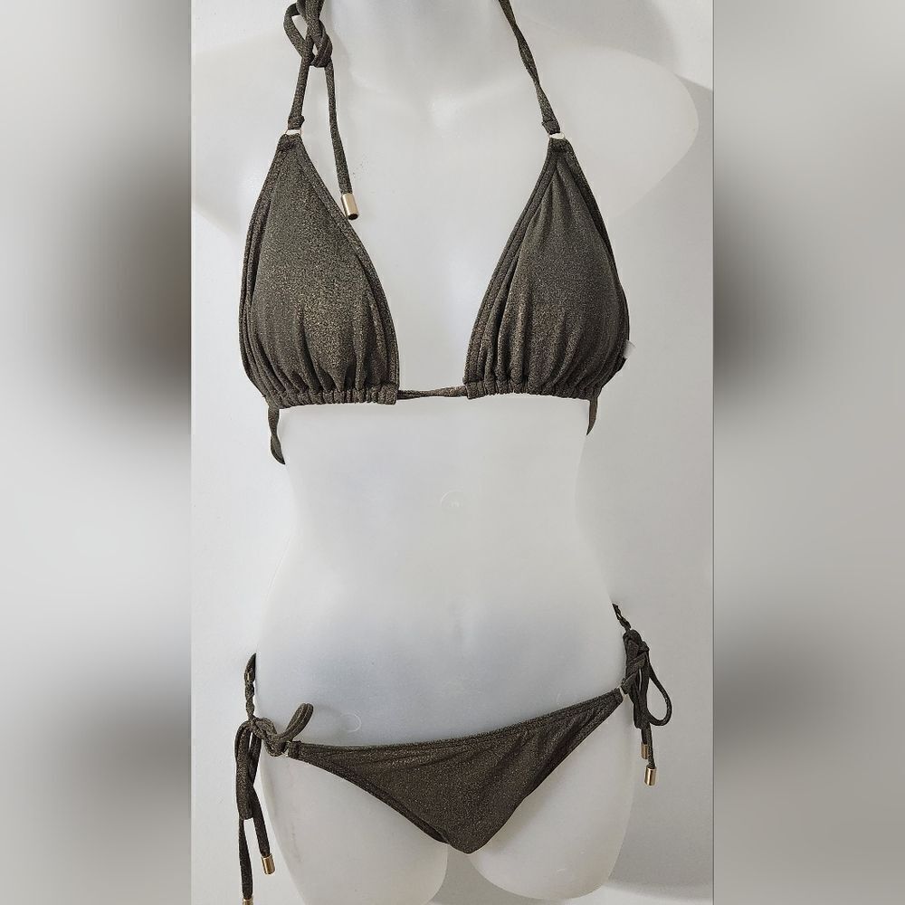 Zimmerman  swimsuit set Sparkle green size  US 8-10
